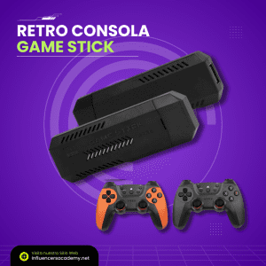 Consola Retro HDMI con Mandos Inalámbricos Recargables